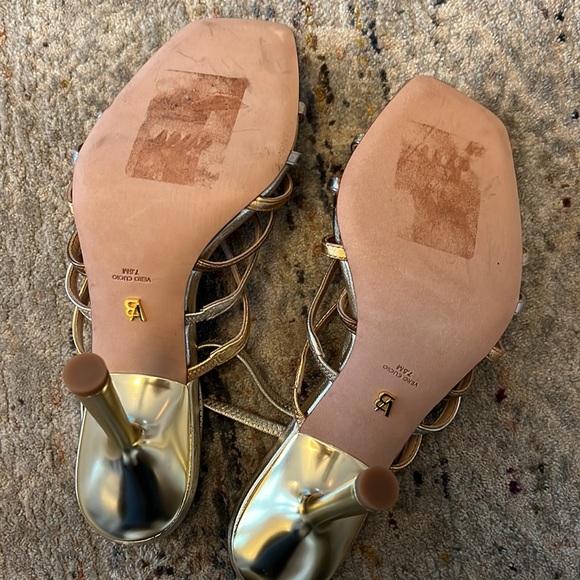 NWOT Veronica Beard Aldridge sandals. Never worn. Size 7.5 - Picture 5 of 5